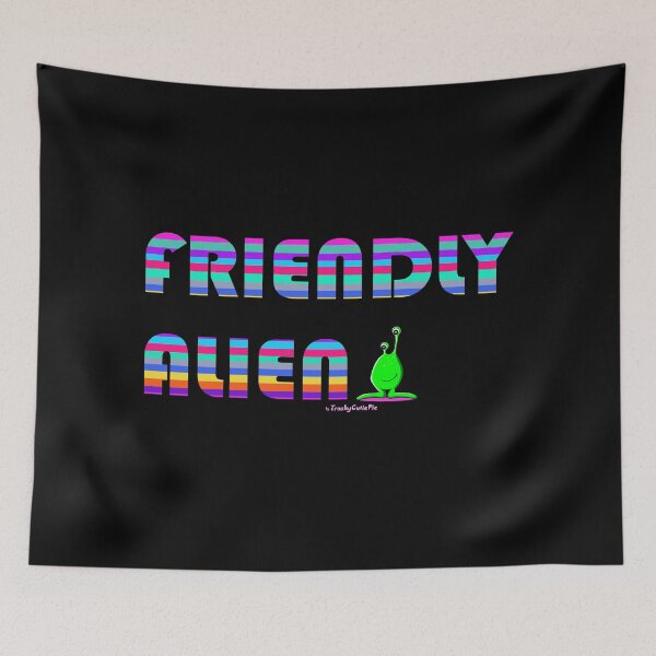Item preview, Cute Friendly Alien designed and sold by TrashyCutiePie.