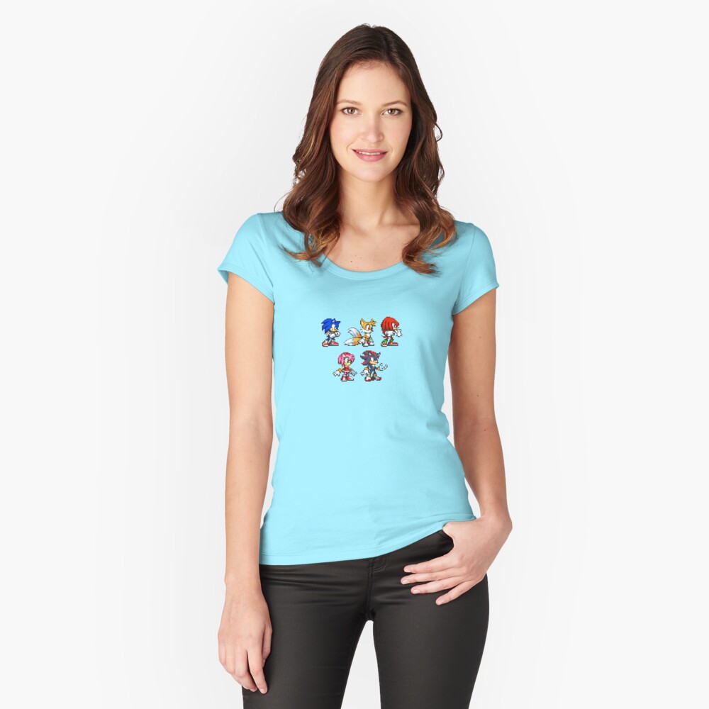 Item preview, Fitted Scoop T-Shirt designed and sold by ArtPixelDesign.