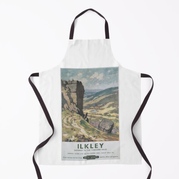 Item preview, Ilkley, The Yorkshire Dales, Vintage Railway Travel Poster - 1960 designed and sold by BASlade93.