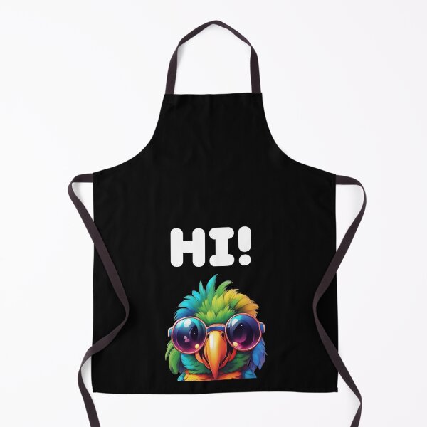 Item preview, Cool parrot - funny bird motif designed and sold by KarakitAI.