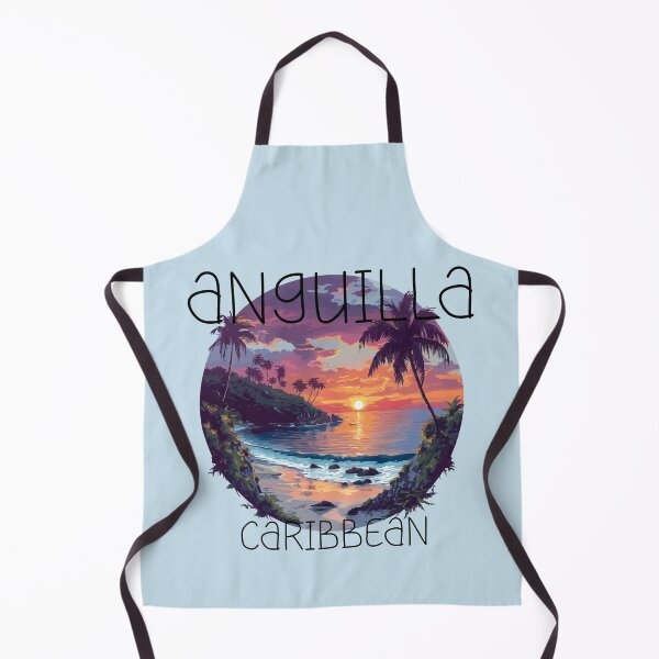 Item preview, Anguilla - Caribbean (with Black Lettering) designed and sold by VelvetRoom.