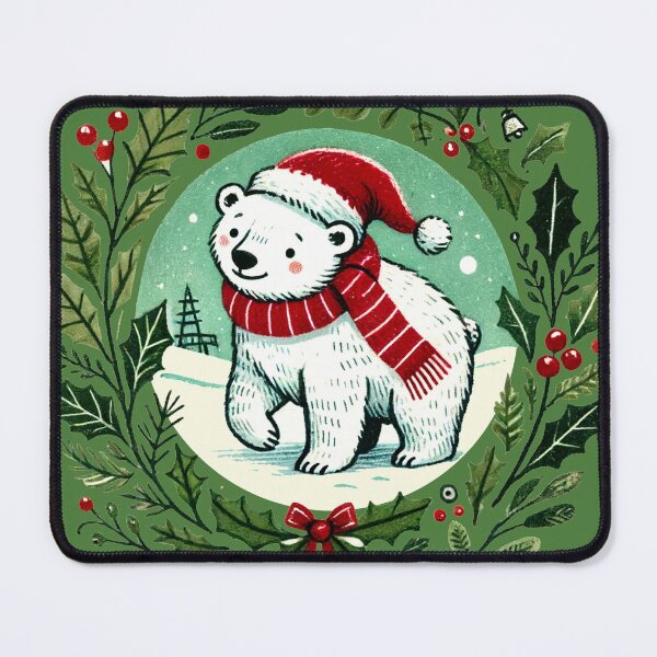 Item preview, Christmas Panda Bear designed and sold by FrictionMaxxing.
