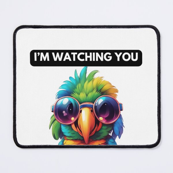 Item preview, Cool parrot - funny bird motif designed and sold by KarakitAI.