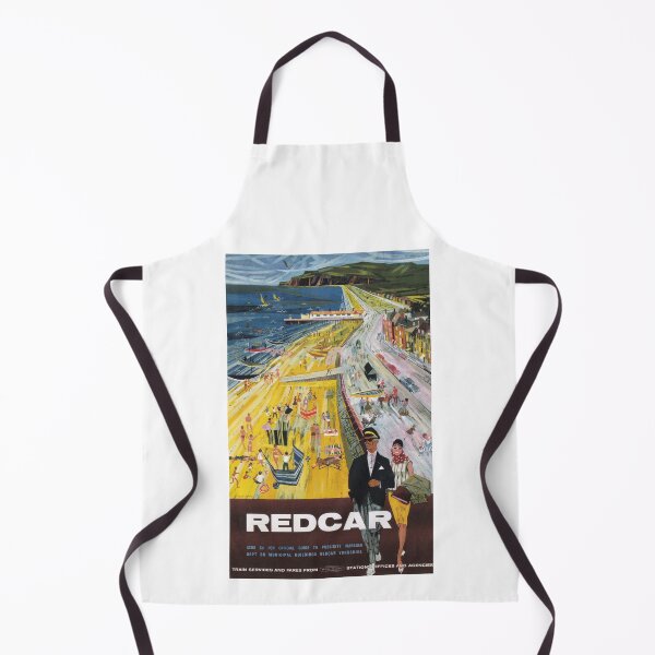 Item preview, Redcar, Yorkshire - Vintage Railway Travel Poster - 1962 designed and sold by BASlade93.