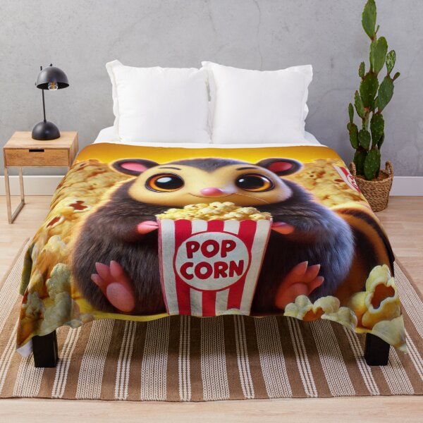 Item preview, Popcorn Feast with a Cute Critter Arctodus designed and sold by Sillytoe.