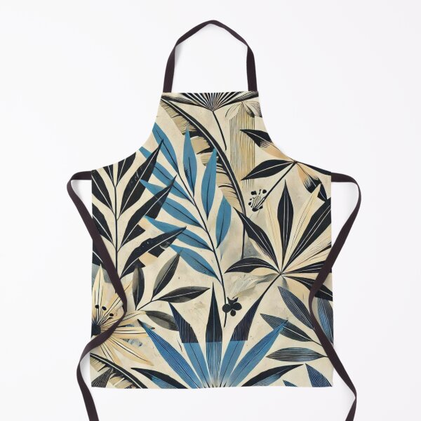 Item preview,  Stylized Tropical Pattern - Palm Leaves and Exotic Flowers designed and sold by Marinaso.