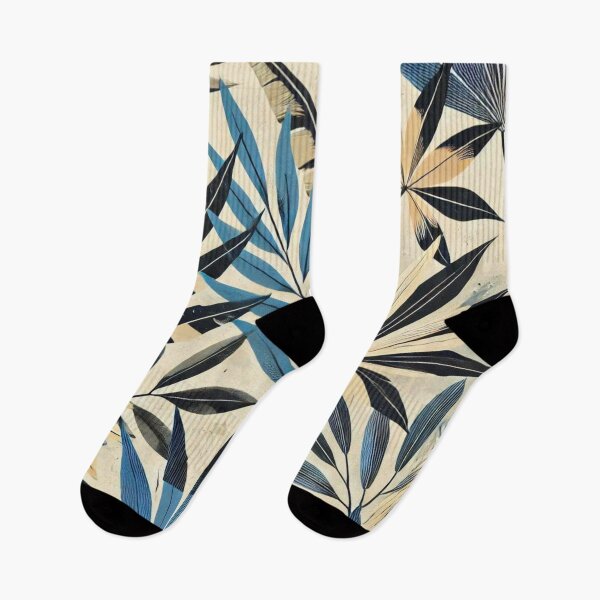 Item preview,  Stylized Tropical Pattern - Palm Leaves and Exotic Flowers designed and sold by Marinaso.