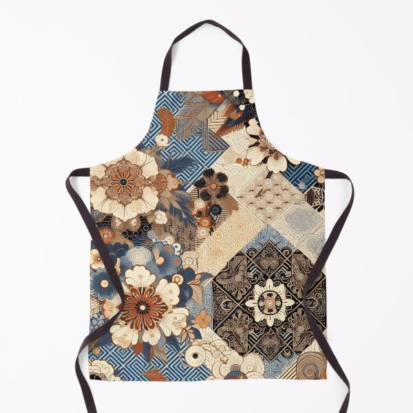 Item preview, Vintage Floral Geometric Pattern designed and sold by RkskArt.