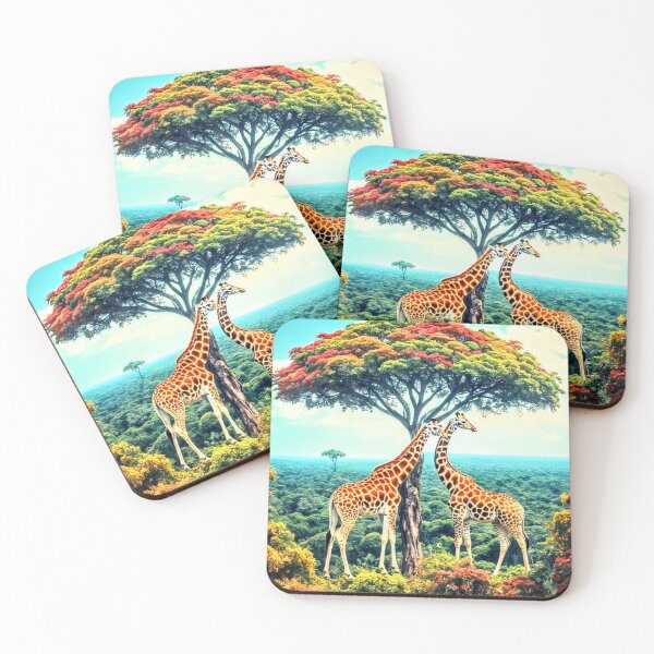 Item preview, Tree Top Giraffes designed and sold by Kingcls.