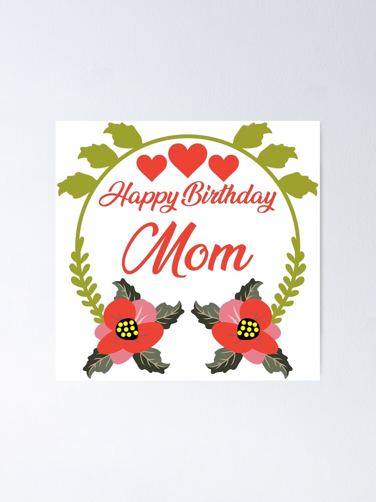 Paling Keren Stiker Happy Birthday Mom