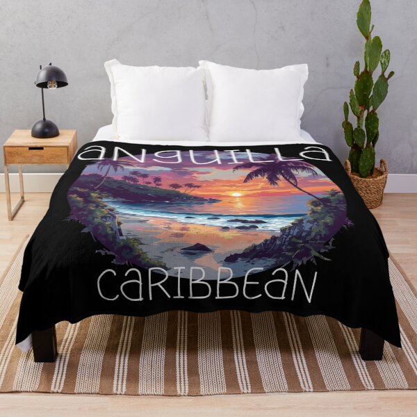 Item preview, Anguilla - Caribbean (with White Lettering) designed and sold by VelvetRoom.