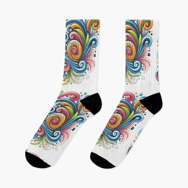 Item preview, Spirals and Flowers designed and sold by FusiTink.