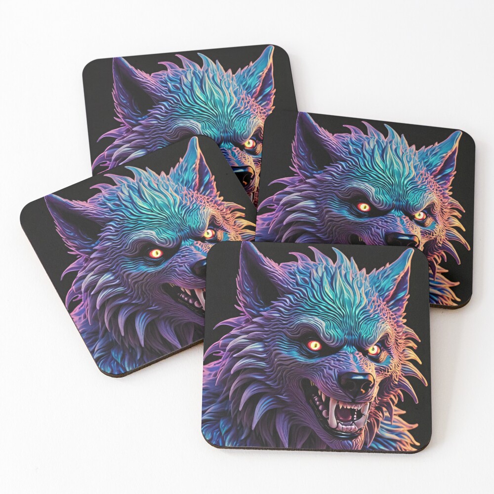 Item preview, Coasters (Set of 4) designed and sold by ChimericCreate.