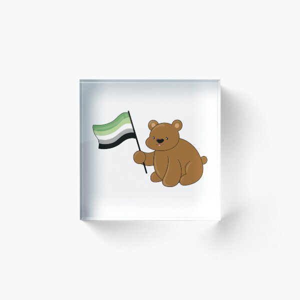 Aperçu de l'œuvre Ours de la fierté (drapeau aromatique) créée et vendue par Rustmm.