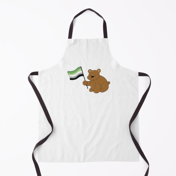 Item preview, Pride Bear (Aromantic Flag) designed and sold by Rustmm.