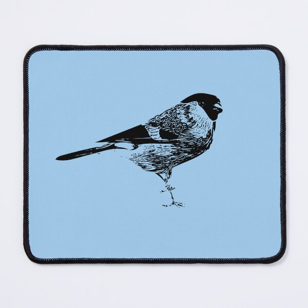 Item preview, Eurasian Bullfinch Black Design  designed and sold by designsasstultd.