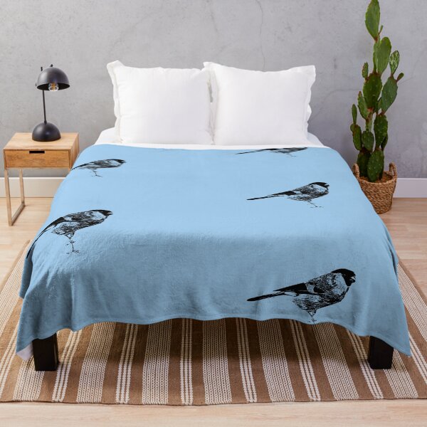 Item preview, Eurasian Bullfinch Black Design designed and sold by designsasstultd.