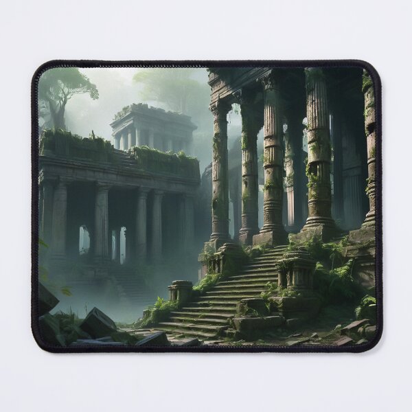 Item preview, Ruined Forgotten Ancient City Digital Art designed and sold by Bunmigraphics .