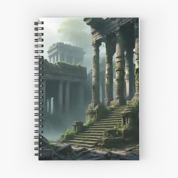Item preview, Ruined Forgotten Ancient City Digital Art designed and sold by Bunmigraphics .
