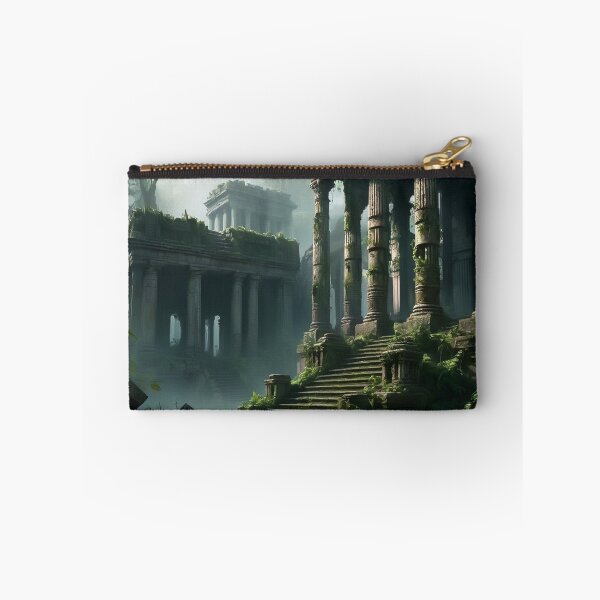 Item preview, Ruined Forgotten Ancient City Digital Art designed and sold by Bunmigraphics .