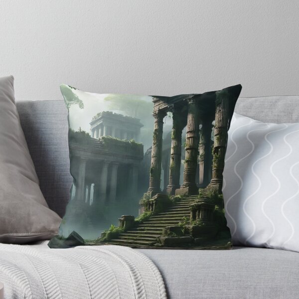 Item preview, Ruined Forgotten Ancient City Digital Art designed and sold by Bunmigraphics .