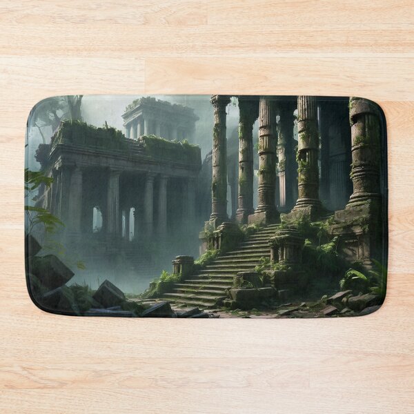 Item preview, Ruined Forgotten Ancient City Digital Art designed and sold by Bunmigraphics .