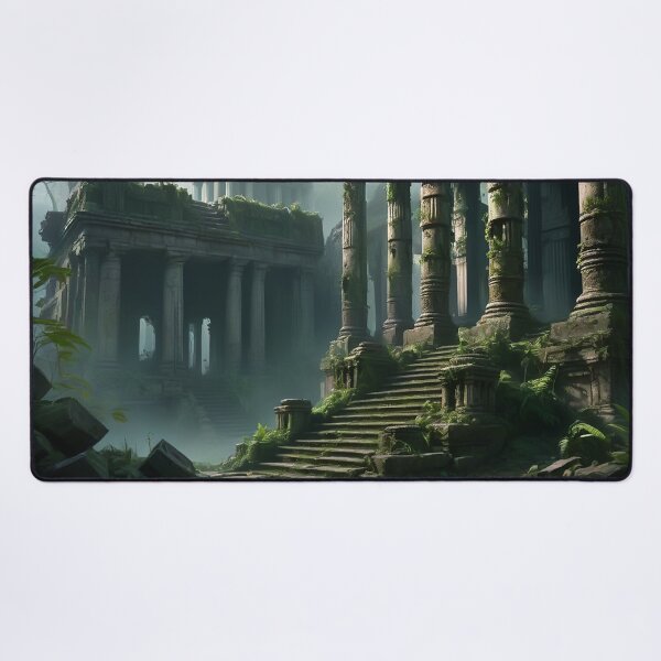 Item preview, Ruined Forgotten Ancient City Digital Art designed and sold by Bunmigraphics .