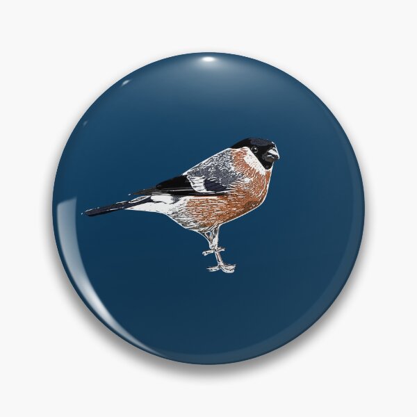 Item preview, Eurasian Bullfinch White Alternate Design  designed and sold by designsasstultd.