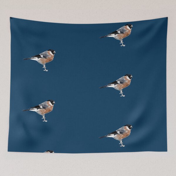 Item preview, Eurasian Bullfinch White Alternate Design  designed and sold by designsasstultd.