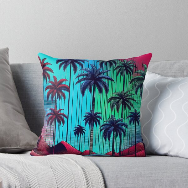 Item preview, Neon Palm Tree Oasis designed and sold by SportyAndArtful.