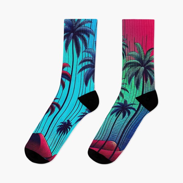 Item preview, Neon Palm Tree Oasis designed and sold by SportyAndArtful.