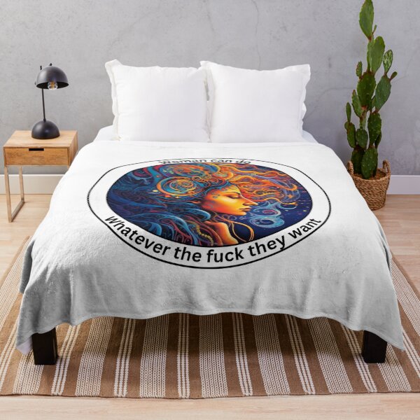 Item preview, Women Can Do Whatever the Fuck They Want designed and sold by Travelslightly.