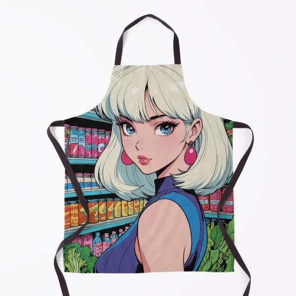 Item preview, Anime girl at the grocery store designed and sold by Millionsxi.