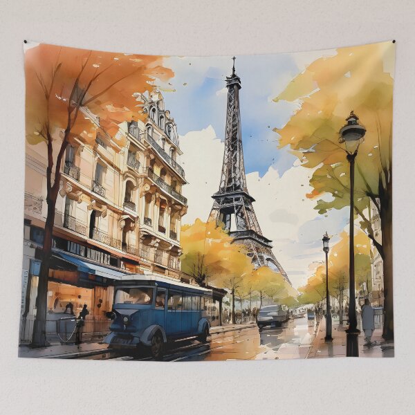 Item preview, Autumn in Paris designed and sold by ArtsyWishesShop.