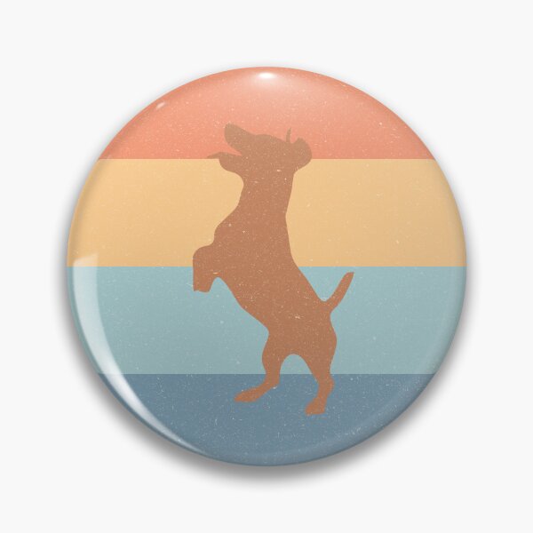 Item preview, Jack Russell Terrier Dog Worn Pastel Retro Design designed and sold by kakarikihill.