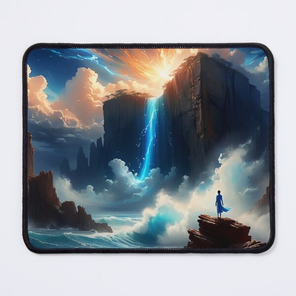 Item preview, Fantasy Hero Landscape Cartoon Digital Art designed and sold by Bunmigraphics .