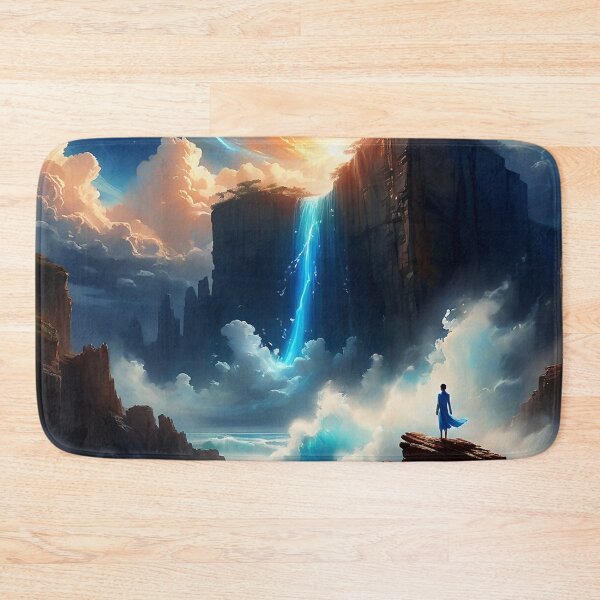 Item preview, Fantasy Hero Landscape Cartoon Digital Art designed and sold by Bunmigraphics .