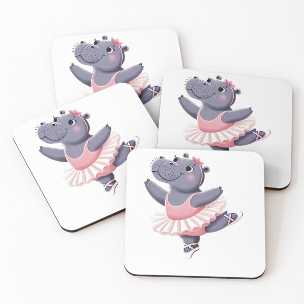 Item preview, Hippo in Ballet Shoes designed and sold by NattyGe.