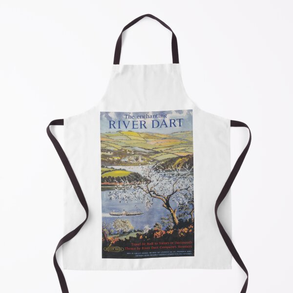 Item preview, River Dart, Devon - Vintage Railway Travel Poster - 1961 designed and sold by BASlade93.
