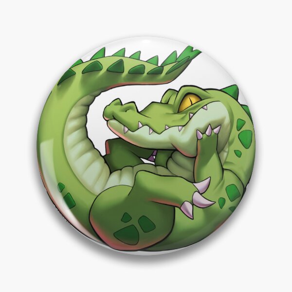 Aperçu de l'œuvre Crocodile à grosses joues créée et vendue par Garoline.