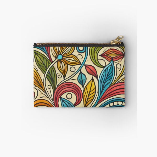 Item preview, Title: Colorful Abstract Floral Pattern - Artistic and Vibrant Design designed and sold by Marinaso.