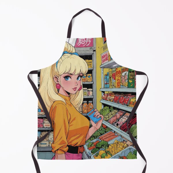 Item preview, Anime girl at the grocery store designed and sold by Millionsxi.