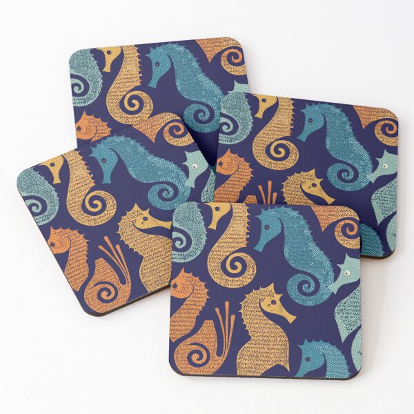 Item preview,  Endless Seahorses pattern designed and sold by ViYa1.