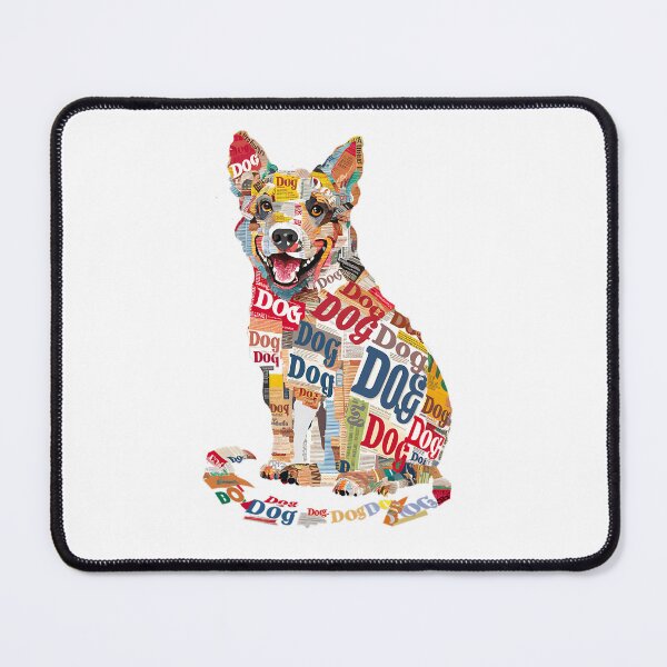 Item preview, Calligram Dog Graphic with Dog words designed and sold by Kaboom-Tees.