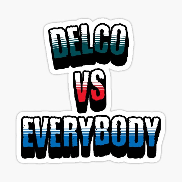 Item preview, Delco vs Everybody designed and sold by TropiCol Creations.