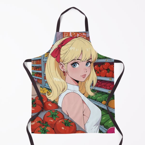 Item preview, Anime girl at the grocery store designed and sold by Millionsxi.
