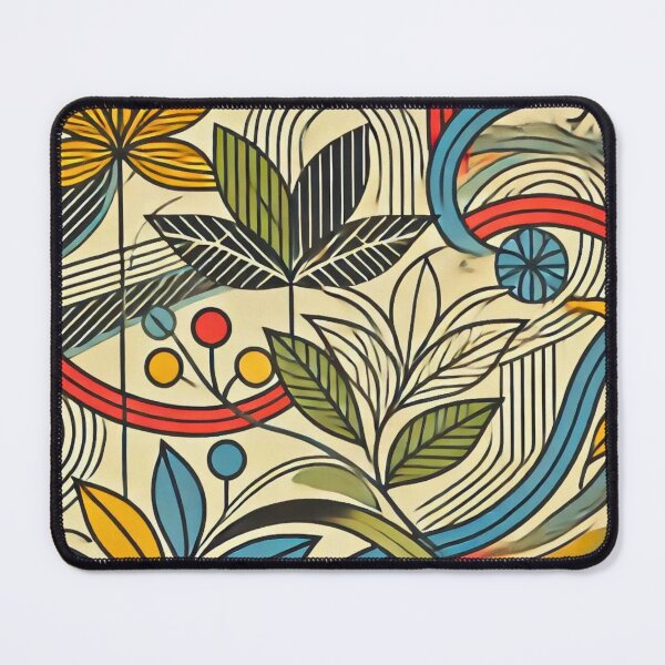 Item preview, Abstract and Colorful Floral Pattern - Dynamic and Modern Design designed and sold by Marinaso.