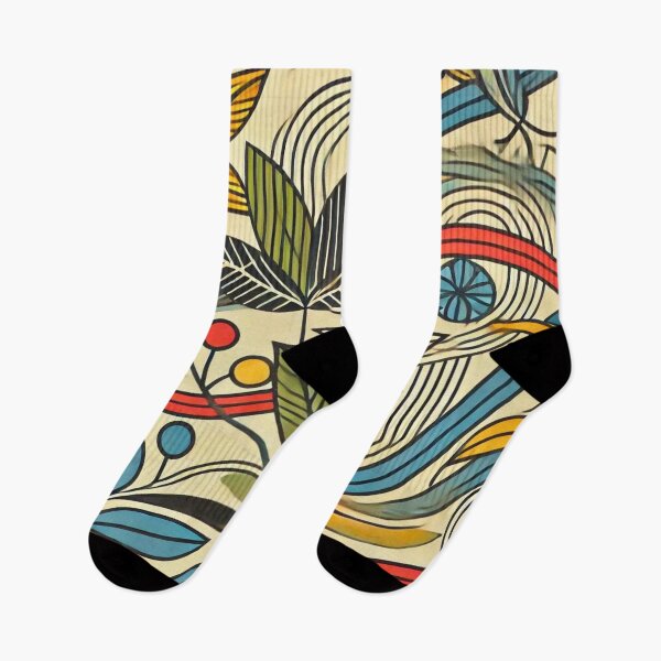 Item preview, Abstract and Colorful Floral Pattern - Dynamic and Modern Design designed and sold by Marinaso.