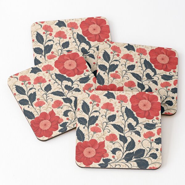 Item preview, Art Nouveau Seamless Floral Pattern Collection #3 04 designed and sold by elektronen.