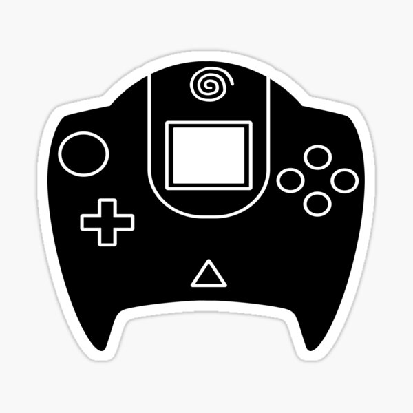 Vista previa del artículo con la obra «Dreamcast Controller Logotipo», diseñado y vendido por Art-Vand3lay.